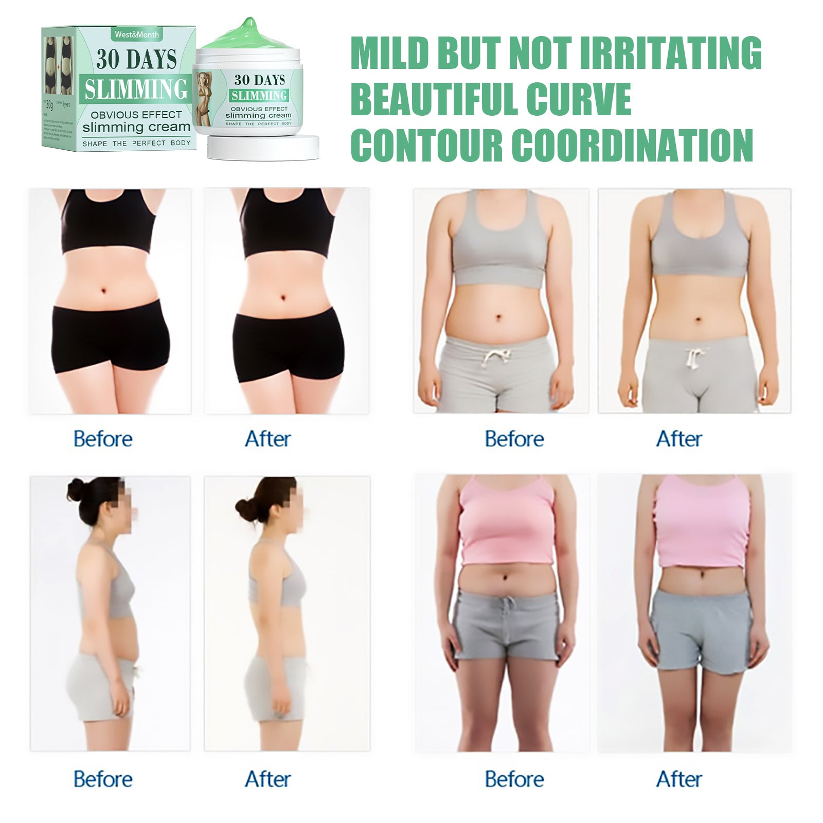 Body Tightening Calf Abdomen Shaping Cream Gentle