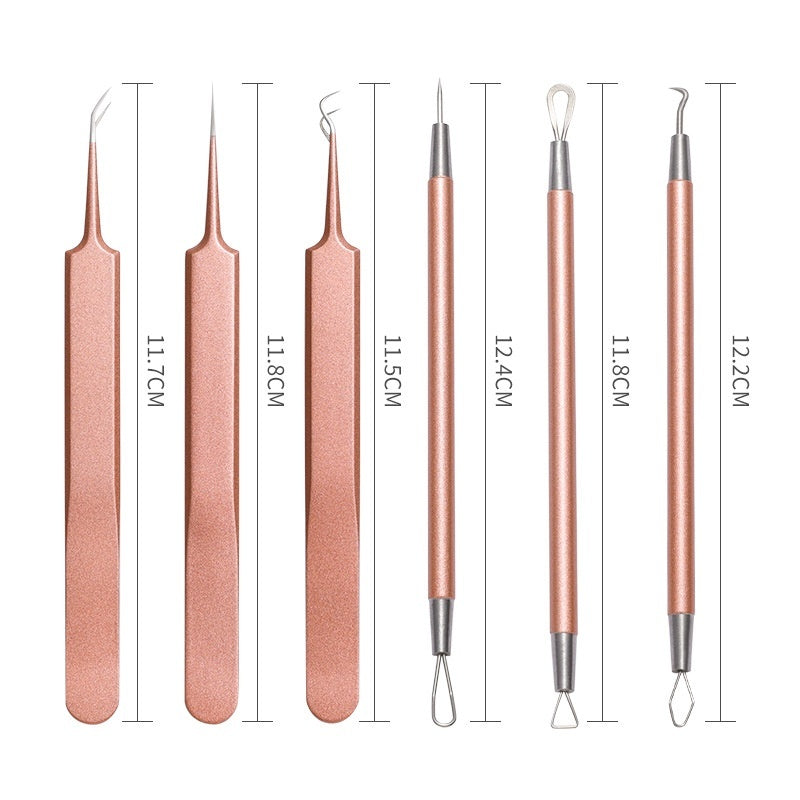 Stainless Steel Dual-purpose Acne Remover Acne Pimple Pin Beauty Tools